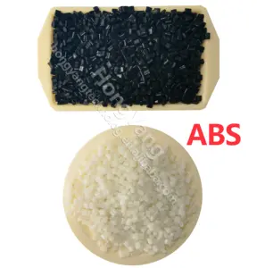 Abs Gf30 Fr 17 Abs Plastic Samengestelde Deeltjesfabriek Prijs Zwarte Korrels Injectiekwaliteit