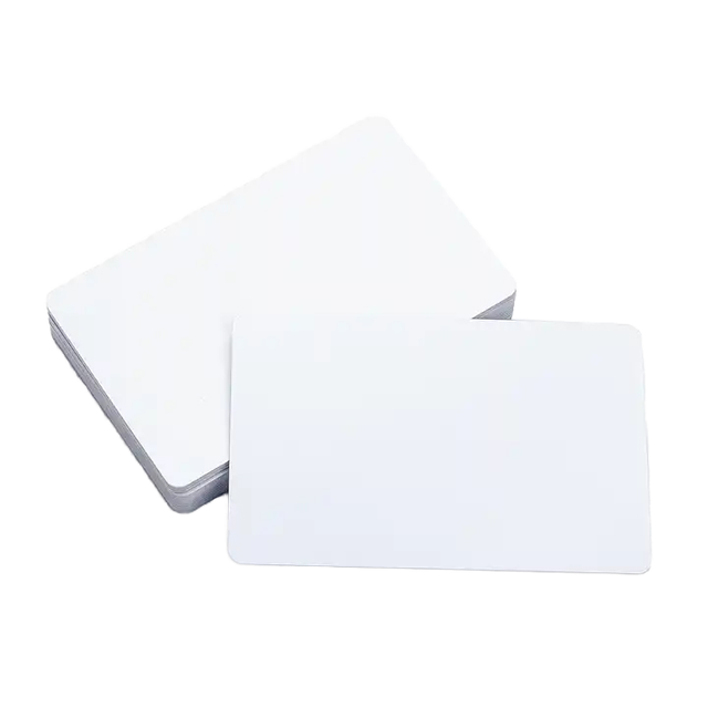 White PVC Access Control RFID Blank Card with NTAG213 Chip 13.56MHz Frequency NFC Waterproof Printable Card for Hotel
