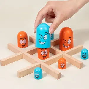 Grote Beker Eet Kleine Beker Schrokken 3 Ketting Spelen Leuk Bordspel