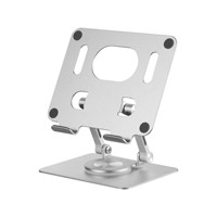 Cadeau promotionnel ordinateur portable ventilé Ipad Riser 360 support de support d'ordinateur de bureau en métal Compatible rotatif