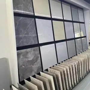 批发 60x60 80x80 釉面瓷质瓷砖 豪华大理石瓷砖 适合客厅 光面室内瓷砖 出售 - Product Image 1
