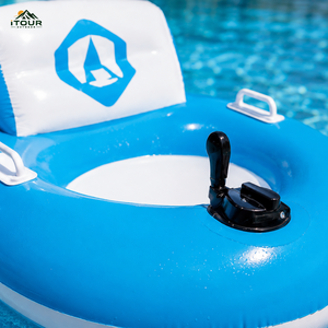 Flotador Motorizado Popular para Piscina, Asiento Inflable con Respaldo para Ocio al Aire Libre - Product Image 2
