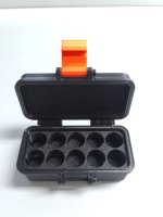 Caja de Plástico PETG para Almacenamiento de Polvo Liofilizado, Botella para Vacunas, Caja de Plástico con Logotipo Personalizable, Caja para Péptidos