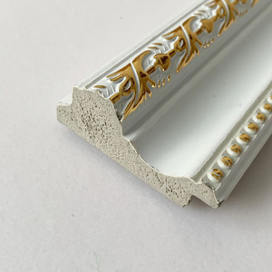 Venta al por mayor de molduras de marco de PS blancas y plateadas para iglesias molduras para <span class=keywords><strong>enmarcar</strong></span> cuadros dorados a granel - Product Image 4