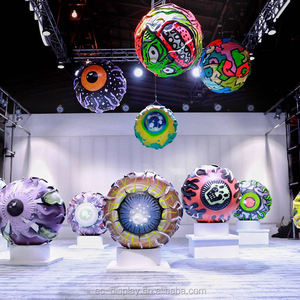 Scultura Occhio Gigante di Design in Resina Stampata in 3D, Modello di Occhi Maligni in Fibra di Vetro, Statua Artistica per Allestimento Visivo e Scenografia - Product Image 1