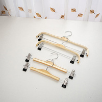 Cintre en bois naturel de qualité supérieure, de luxe, personnalisé, polyvalent, gain de place, écologique, pour la maison