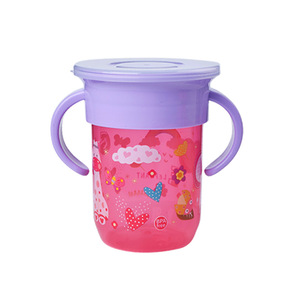 360 <span class=keywords><strong>magique</strong></span> bébés mangeoire fournitures d'alimentation bébé bouteilles d'eau Sippy <span class=keywords><strong>tasse</strong></span> d'entraînement avec poignée - Product Image 1