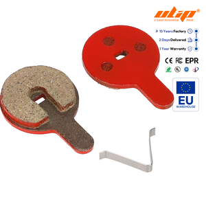 Plaquettes de frein à disque rouges en résine pour vélos Kugoo G2 Pro, G2 Max et VTT BOLI BB8 - Product Image 1