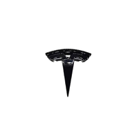 Grille de pare-chocs avant avec emblème logo T 1047884-00-D pour Tesla Model X