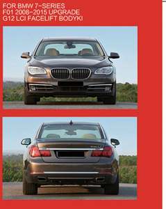 Kit de Carrocería para BMW Serie 7 F01 2008-2015, Actualización a G12 Lci Facelift - Product Image 2