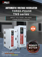 Régulateur de tension automatique triphasé servo AVR 50 kVA