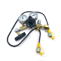Kit de charge d'azote pour marteau hydraulique d'excavatrice QINJIA avec accumulateur à bouteille, certifié, garantie de 3 mois, fabriqué en Chine