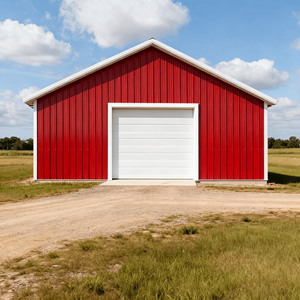 Thiết kế nhà để xe bằng thép gắn liền hoặc tách rời với hướng dẫn lắp ráp tự làm dễ dàng - Product Image 1