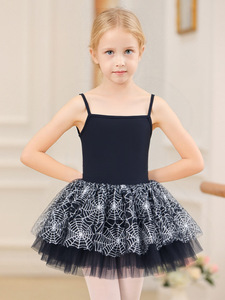 HIPPO KIDS <span class=keywords><strong>Halloween</strong></span> Sparkling Sequin Ballet Tutu para niños <span class=keywords><strong>Bailarina</strong></span> Fiesta Trajes <span class=keywords><strong>de</strong></span> baile Ballet Tutu Dress - Product Image 4