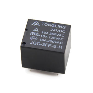 TONGLING JQC-3FF T73 minyatür elektromanyetik röle 24V 10A 4 Pin normalde açık PCB montaj 2 amper üzerinde - Product Image 1