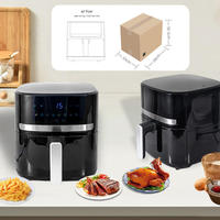 Friteuse à air numérique multifonctionnelle 7L, appareil de cuisson professionnel sans huile pour la maison