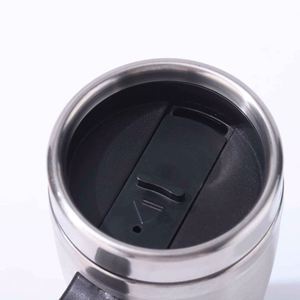 Stainless Steel Tumbler Handle <b>Double</b> <b>Wall</b> Vacuum Insulated Travel <b>Mug</b> Eco-Friendly Spill Proof Leak-Proof Minimalist Design 0-6 - Product Image 3