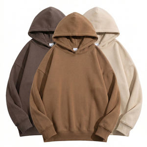 Sweat-shirts à capuche de luxe surdimensionnés en coton de haute qualité, impression puff, 420 g/m², graphiques Y2K, décontractés, pull pour homme, logo personnalisé - Product Image 3