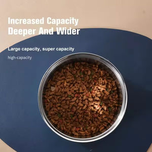 Platos para Perros y Gatos de Acero Inoxidable de Doble Pared, Libres de BPA, Ecológicos, Antideslizantes, con Base de Goma Plegable y Portátil - Product Image 2