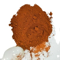 Fourniture d'usine bâtiment ciment peinture pour mur extérieur avec poudre de couleur orange oxyde de fer poudre de pigment orange