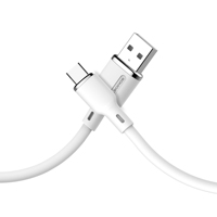 SOMOSTEL BP11 pengisi daya USB kabel data pengisi daya ponsel Cave ricarica untuk iPhone Tipe C kabel telepon