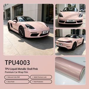 Pellicola TPU Opaca Effetto Metallo Liquido Rosa Anti-Ingiallimento, Applicazione a Umido, Alta Qualità, Specifiche USA, Disponibile <span class=keywords><strong>per</strong></span> Wrapping Completo <span class=keywords><strong>Auto</strong></span>, <span class=keywords><strong>per</strong></span> Fabbriche - Product Image 4