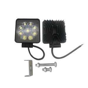 Áp dụng cho xe nâng Phụ Kiện Xe nâng Led Đèn Pha lắp ráp 12-80V 9 Đèn hạt vuông phổ ánh sáng - Product Image 1