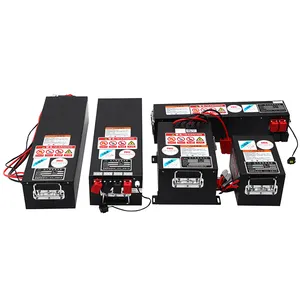 แบตเตอรี่ลิเธียมสำหรับรถยกแบบชาร์จไฟได้120AH 24V แบตเตอรี่รถลาก AGV