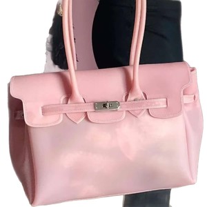 Jelly for for Style 2026 <strong>Summer</strong> Large Capacity Platinum Double Shoulder Strap Cover Closure Polyester Lining <strong>Bag</strong> - Product Image 3