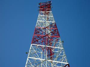 เสาเหล็กชุบสังกะสีแบบตั้งได้เสาอากาศ GSM 32 55ม. <span class=keywords><strong>3</strong></span>ขาสื่อสารผ่านโทรศัพท์มือถือ5กรัมแบบจุ่มร้อน - Product Image 5