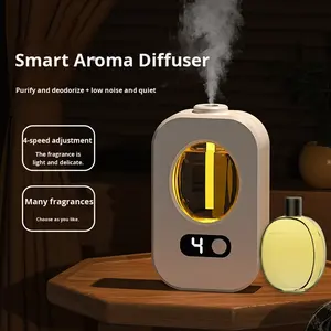 Diffuseur automatique de parfum à capteur - Diffuseur rechargeable à commande tactile pour un parfum d'huile essentielle sans eau écologique - Product Image 4