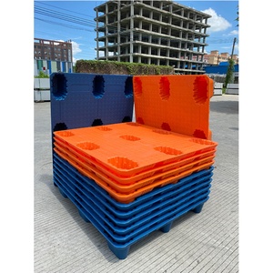 พาเลทพลาสติกแบบยุโรป 4 ทิศทาง ขนาด 1100x1100 มม. หนึ่งด้าน รับน้ำหนักได้ 2 ตัน (แบบไดนามิก) และ 3 ตัน (แบบคงที่) สีฟ้า ยี่ห้อ Shunlu - Product Image 5