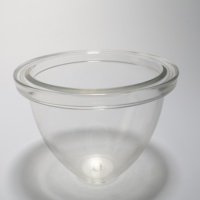 Protection LED extérieure robuste avec diffuseur en verre optique anti-choc pour source de lumière fluorescente AGV