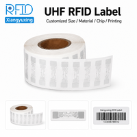 Etiqueta RFID UHF de 860-960 MHz, Etiqueta Adhesiva de Papel para Inventario de Almacén, Logística Minorista, Sistema de Gestión de Seguimiento de Activos