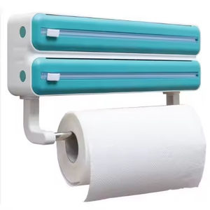 Nouvel arrivage : Diviseur de <span class=keywords><strong>film</strong></span> alimentaire <span class=keywords><strong>et</strong></span> coupe-papier d'aluminium, outil de nettoyage en plastique pour vaisselle <span class=keywords><strong>et</strong></span> articles de table - Product Image 3