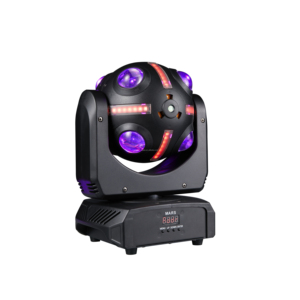 TIITEE Club Disco Ball Light Mars LED RGBW Luz de efecto de cabeza móvil con efecto estroboscópico de haz láser - Product Image 5