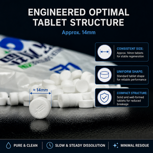 Tablettes de sel adoucisseur d'<span class=keywords><strong>eau</strong></span> de qualité 99,9 % pour la recherche en laboratoire et la stérilisation de qualité médicale, sel PDV - Product Image 2