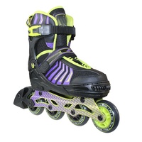 Patins à roulettes populaires en promotion haut de gamme, réglables, avec roues en PU renforcées 82A 78A 84A, roulements ABEC-7, certifiés EN13843