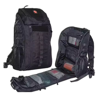 Sac à dos médical tactique unisexe pour l'extérieur, trousse de premiers soins pour les voyages - Doublure en PVC