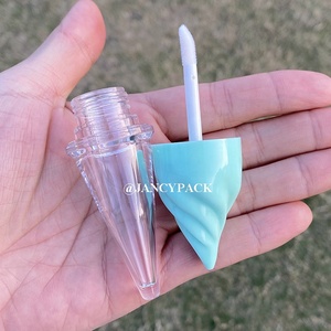 JANCY PACK 5ml <span class=keywords><strong>Lip</strong></span> <span class=keywords><strong>Gloss</strong></span> Bentuk Es Krim Warna Merah Oranye Pink Kuning untuk Anak, Tabung <span class=keywords><strong>Lip</strong></span> <span class=keywords><strong>Gloss</strong></span> Transparan Kosong Warna Pink - Product Image 3