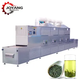 Tunnel Black Tea Microwave Sterilization Machine Tea Powder Microwave Drying Plant Sterilizer Equipment