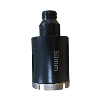 Foret diamanté segmenté turbo CHENGHO de qualité supérieure 1/2" BSP, longueurs 80MM et 120MM, pour perçage humide de granit dur et de pierre