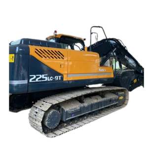 Excavadora de cadenas usada Hyundai 225LC-9T de 22 toneladas con motor/bomba Cummins, precio más bajo, origen Corea - Product Image 1