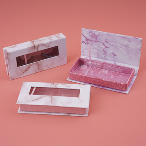 Boîte à <span class=keywords><strong>Cils</strong></span> Portable Personnalisée avec Fermeture Magnétique, Impression Fine, Boîtes à <span class=keywords><strong>Cils</strong></span> en Papier Noir et Or Rose pour Rangement <span class=keywords><strong>de</strong></span> Produits <span class=keywords><strong>de</strong></span> Beauté - Product Image 1