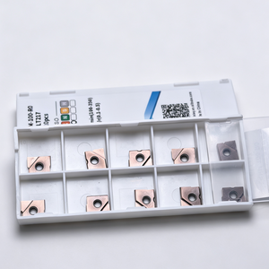 Inserti per fresatura in carburo indicizzabili a <span class=keywords><strong>spalla</strong></span> quadrata BNM100 LRNM-100/200/300 per la lavorazione di acciaio per stampi e leghe d'acciaio - Product Image 5