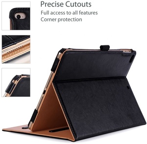Support en cuir Folio housse pour <span class=keywords><strong>iPad</strong></span> 9.7 pouces 2018 <span class=keywords><strong>iPad</strong></span> 6th <span class=keywords><strong>génération</strong></span>/2017 <span class=keywords><strong>iPad</strong></span> 5th <span class=keywords><strong>génération</strong></span> étui - Product Image 4