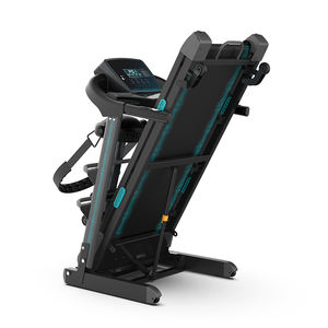 HSM в наличии, беговая дорожка для домашнего спортзала, 2,0 двигатель, мощный складной автоматический беговой аппарат, большой ЖК-экран для пользователей 120 кг - Product Image 4