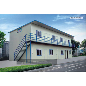 Casa de Panel Sándwich de Una Planta, Rectangular, Fácil Instalación, Uso en Oficinas, Diseño Industrial - Product Image 3