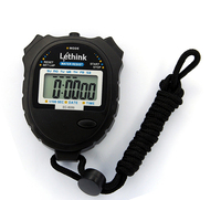 10 Lap Colorful Digital Profesional Handheld LCD Chronograph Tahan Air Berhenti untuk Sekolah Multi Purpose Digital Timer