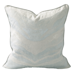 18X18 fodera per cuscino da tiro modello in marmo blu grigio bianco colore astratto oceano arte quadrato fodere per cuscino per divano divano casa - Product Image 5